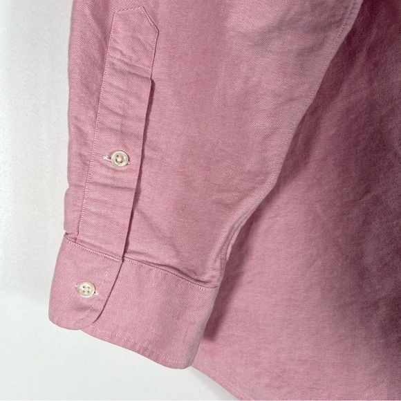 Ralph Lauren Blake Pink Long Sleeve Button Down Pony Shirt Men's XL 100% Cotton - Picture 5 of 8